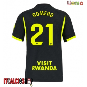 Atletico Madrid Cristian Romero #21 Seconda Maglia 2026-27 Manica Corta